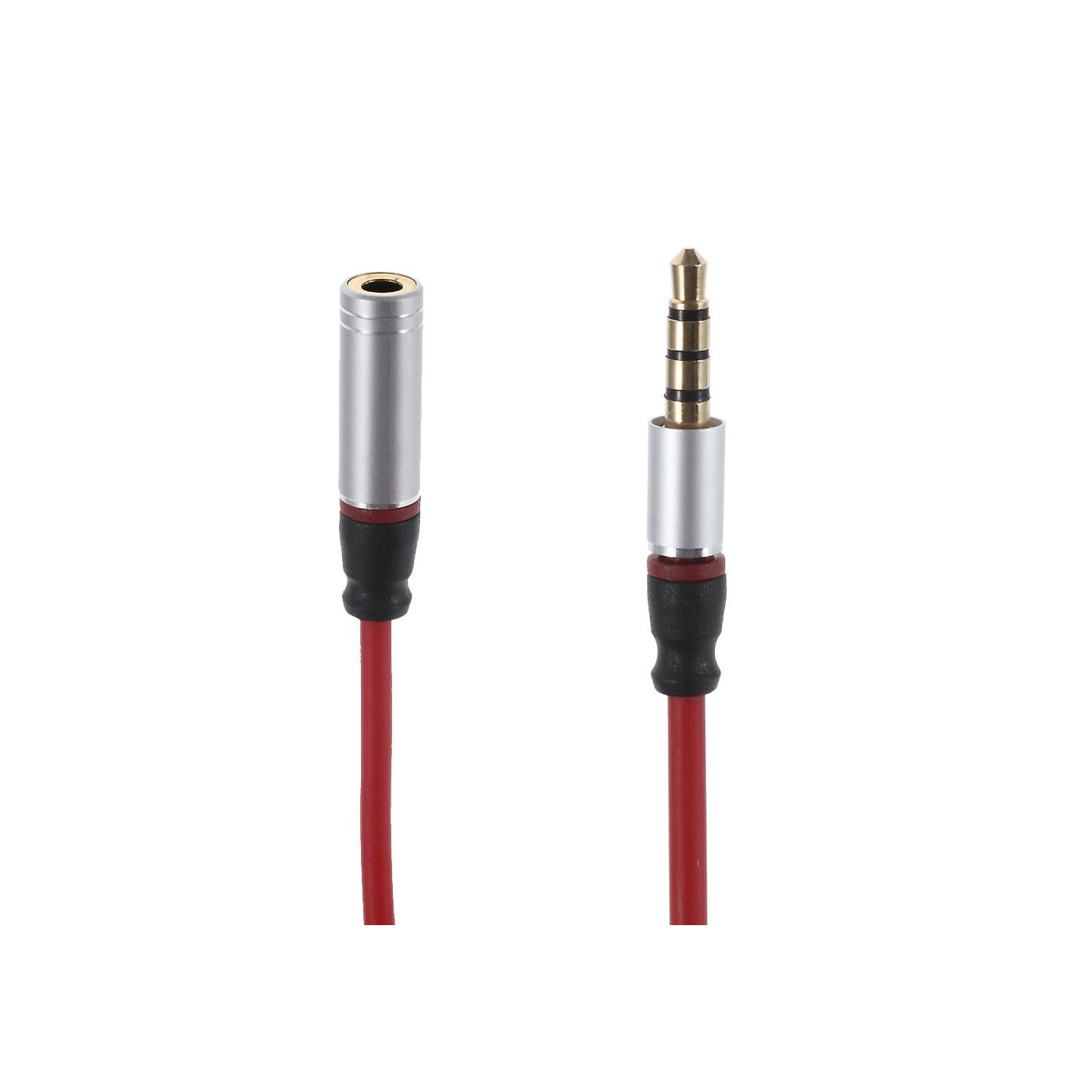 3.5mm Male to Female Extension Audio Cable for iPhone Samsung LG