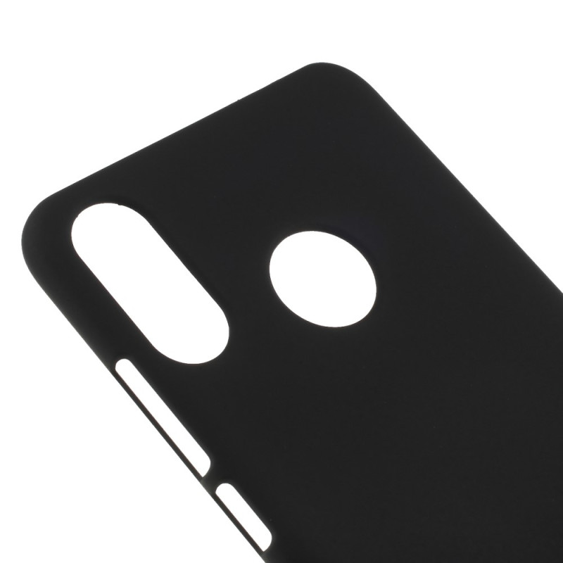 Huawei P30 Lite Gummiert Hardplastcover - Sort