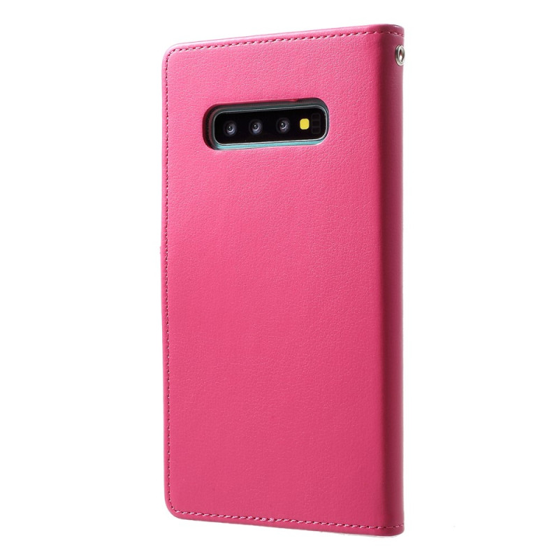 Samsung Galaxy S10+ MERCURY GOOSPERY Rich Diary Case - Rose