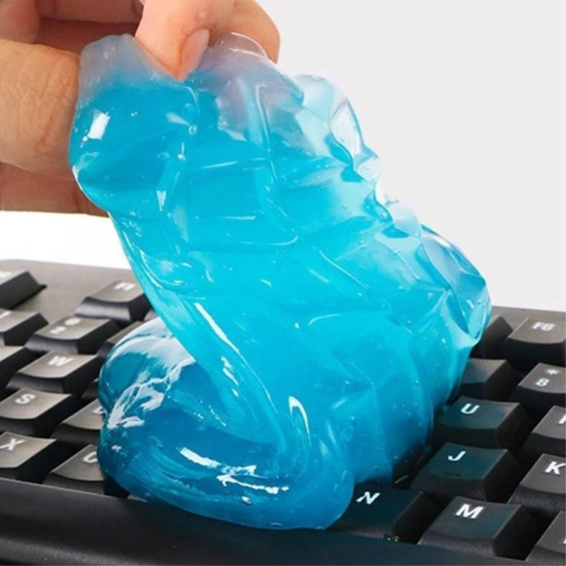 Keyboard Dust Cleaner Magic Sticky Gel Cleaning for PC Car