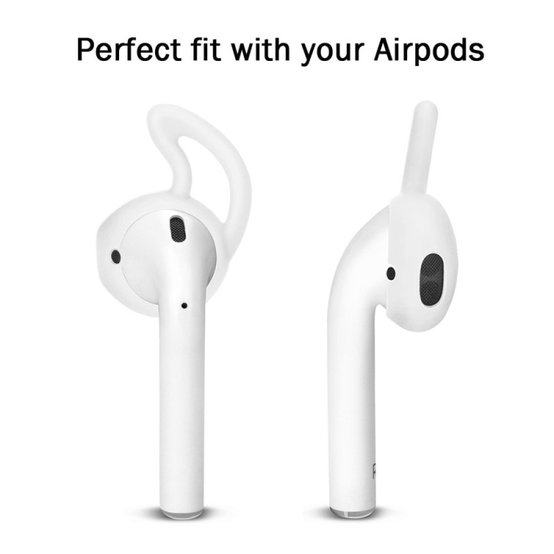2 Pair/Pack HAT PRINCE Soft Silicone Ear - hook for Apple AirPods
