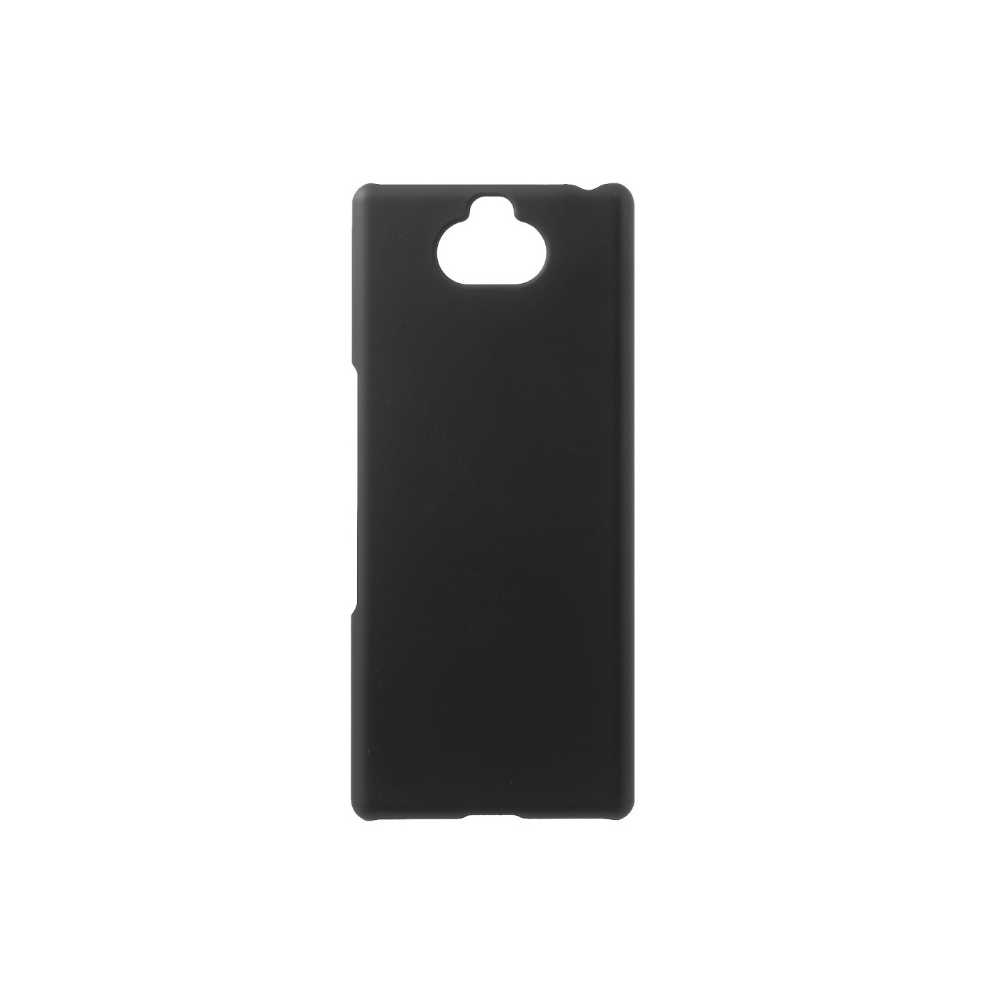 Rubberized Hard Plastic Suojakuori - Sony Xperia 10 - Musta