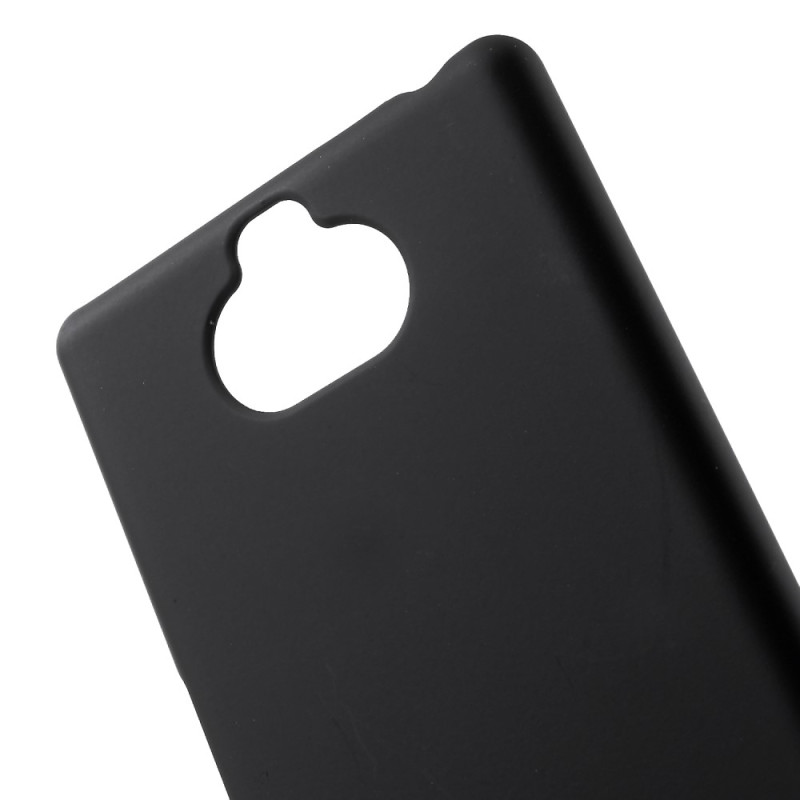 Rubberized Hard Plastic Suojakuori - Sony Xperia 10 - Musta