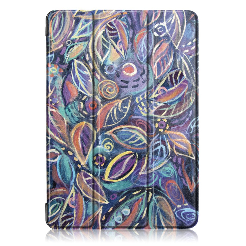 Tri - fold Stand Kansi - Lenovo Tab P10 - Colorful Leaves