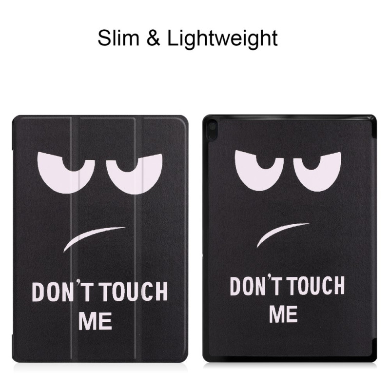 Trippeldeksel til Lenovo Tab E10 - Ikke rør meg