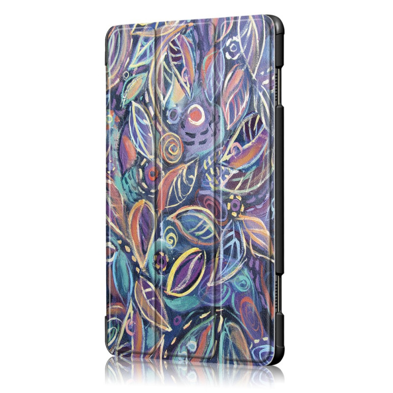 Tri - fold Stand Cover for Lenovo Tab P10 - Colorful Leaves