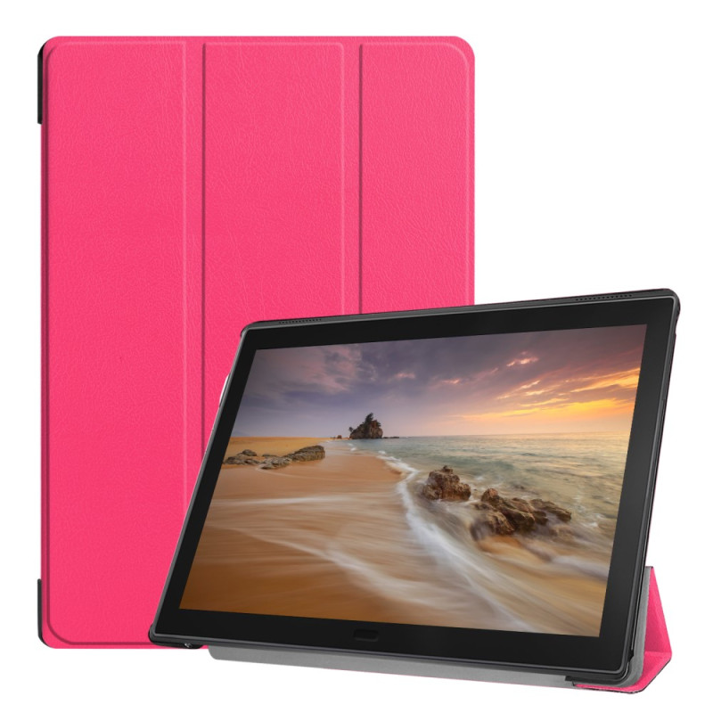 Tri - fold Stand Kansi - Lenovo Tab E10 - Rose