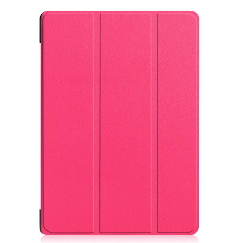 Tri - fold Stand Cover for Lenovo Tab E10 - Rose