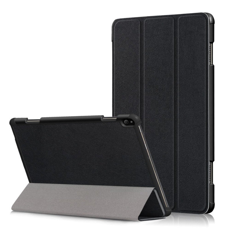 Tri - fold Stand Cover for Lenovo Tab P10 - Black