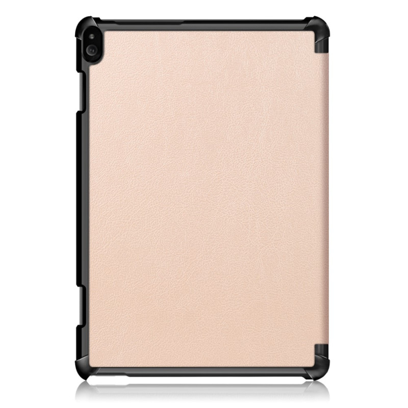 Kolminkertainen jalustan kansi Lenovo Tab P10: lle - kulta