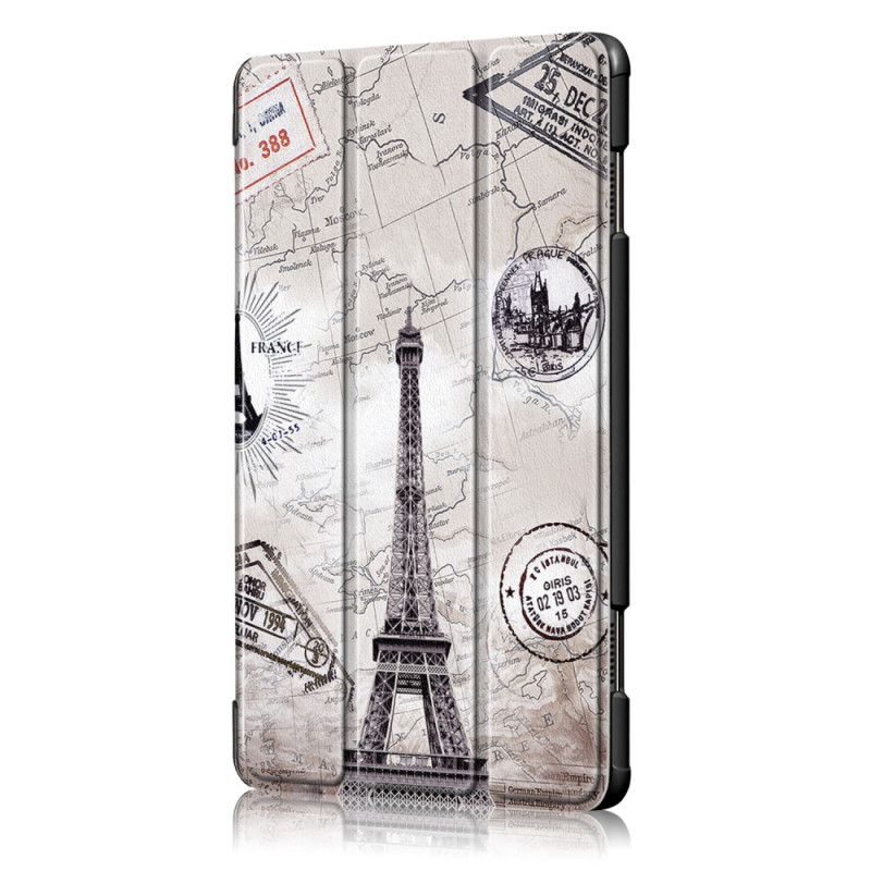 Tri - fold Stand Cover for Lenovo Tab P10 - Eiffel Tower