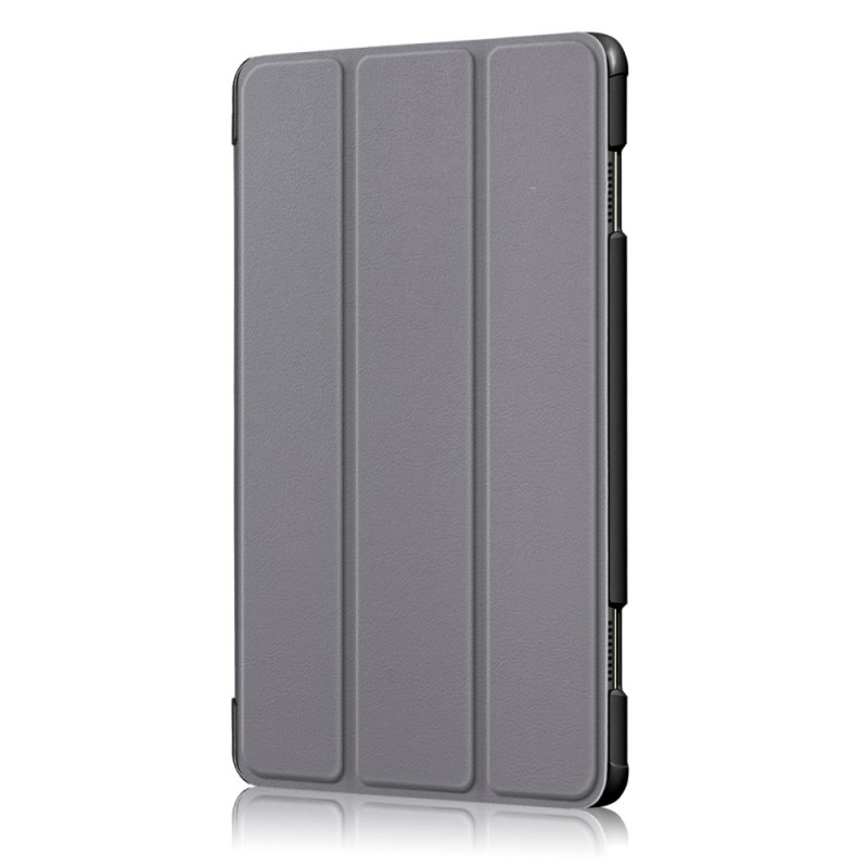 Tri - fold Stand Cover for Lenovo Tab P10 - Gray