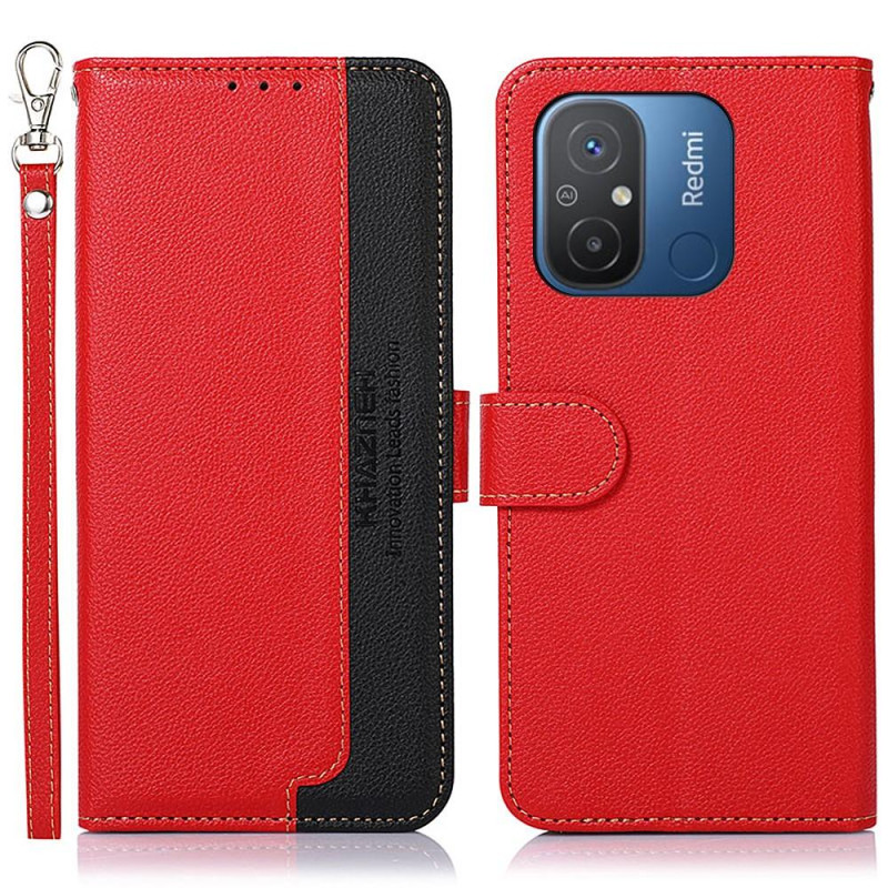 KHAZNEH Phone Cover to Xiaomi Redmi 12C - Red/Black