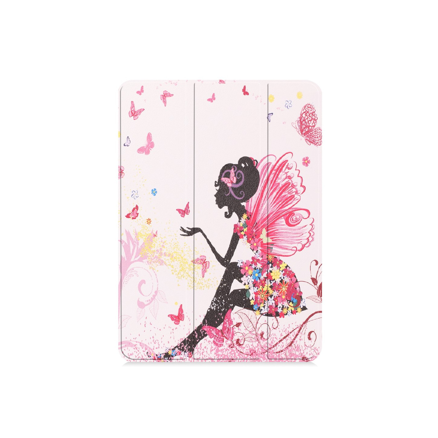 iPad Pro 11 (2018) Trippelcover med smal passform - Fairy and Butterflies