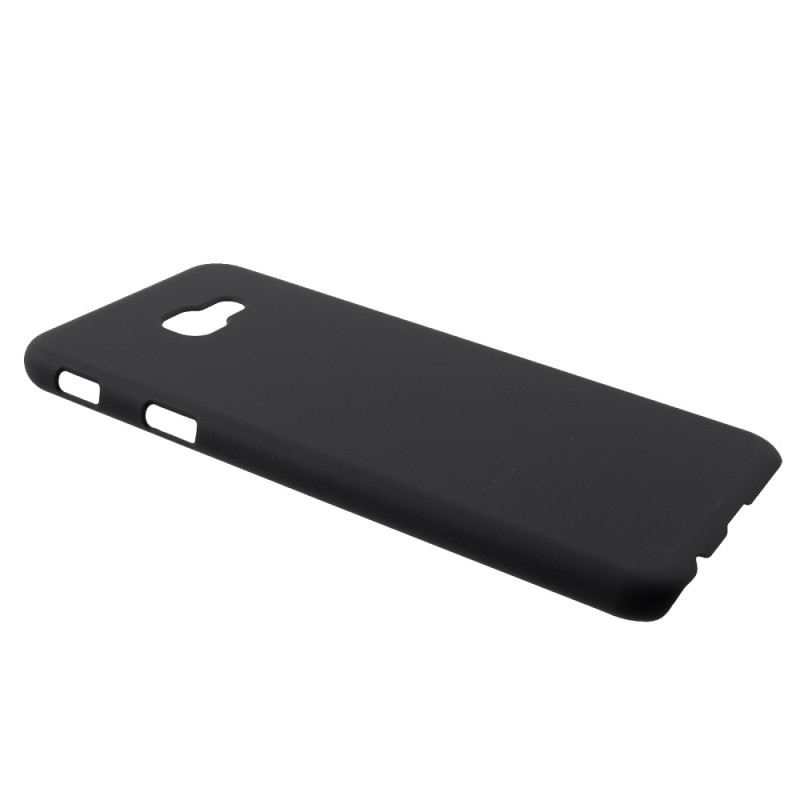 Rubberized Hard Plastic Cover for Samsung Galaxy J4 Plus - Black
