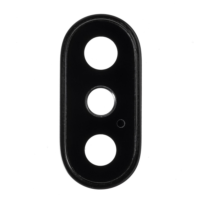 Kameralinse Reservedel til iPhone X - Svart