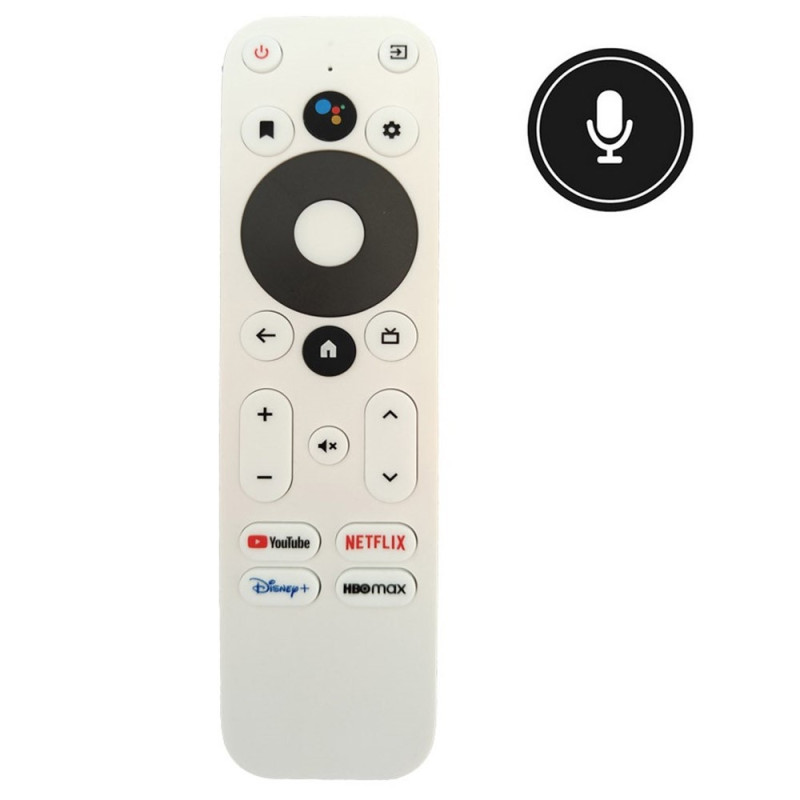 Udskiftning af fjernbetjening Onn Android TV 4K UHD Box Voice Remote