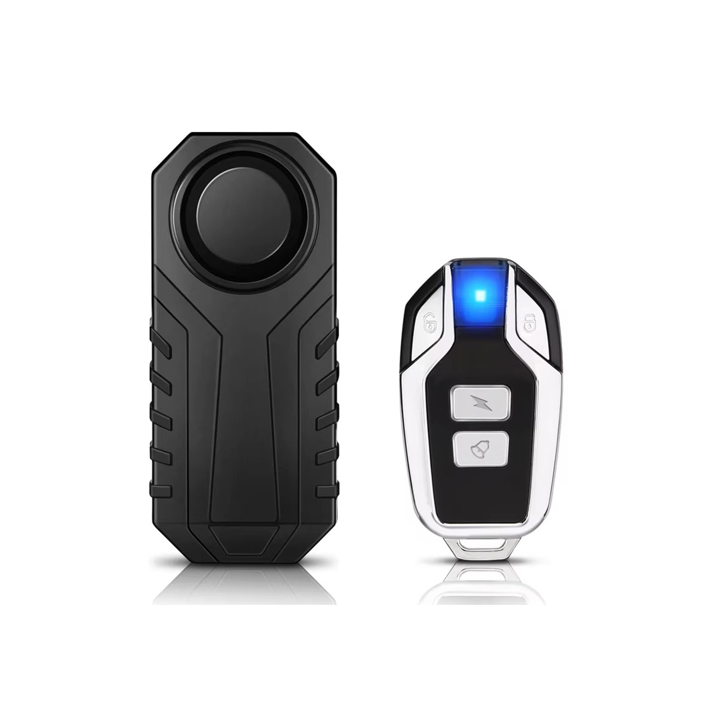 Trådløst alarmsystem motorsykkel moped etc. med fjernkontroll vanntett tyverisikring