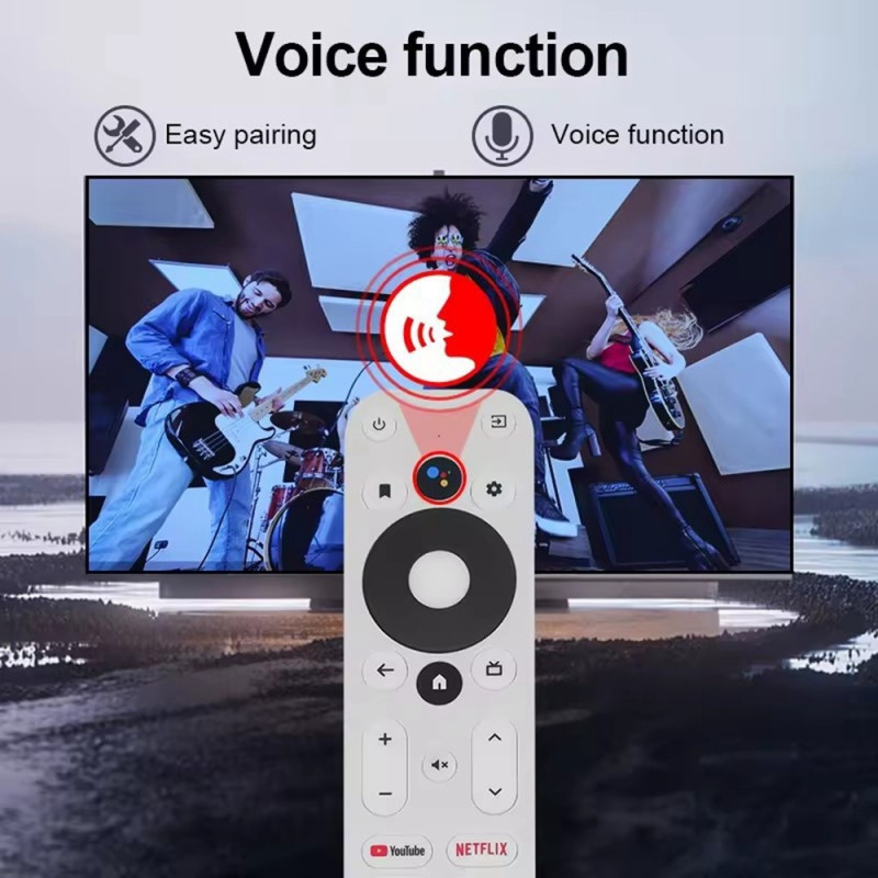 Kaukosäätimen vaihto Onn Android TV 4K UHD Box Voice Remote -kaukosäätimelle