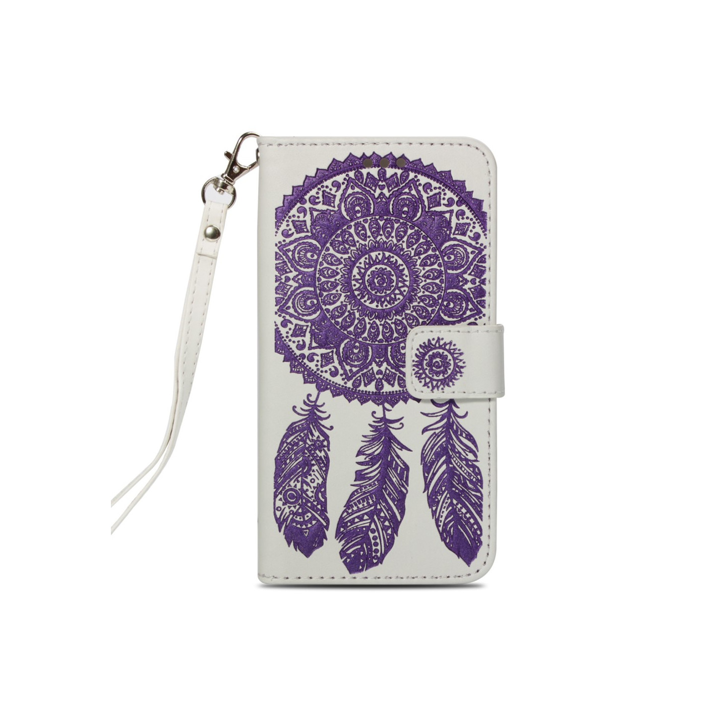 iPhone XS Max Lommebok - cover - Drømmefanger - Lilla