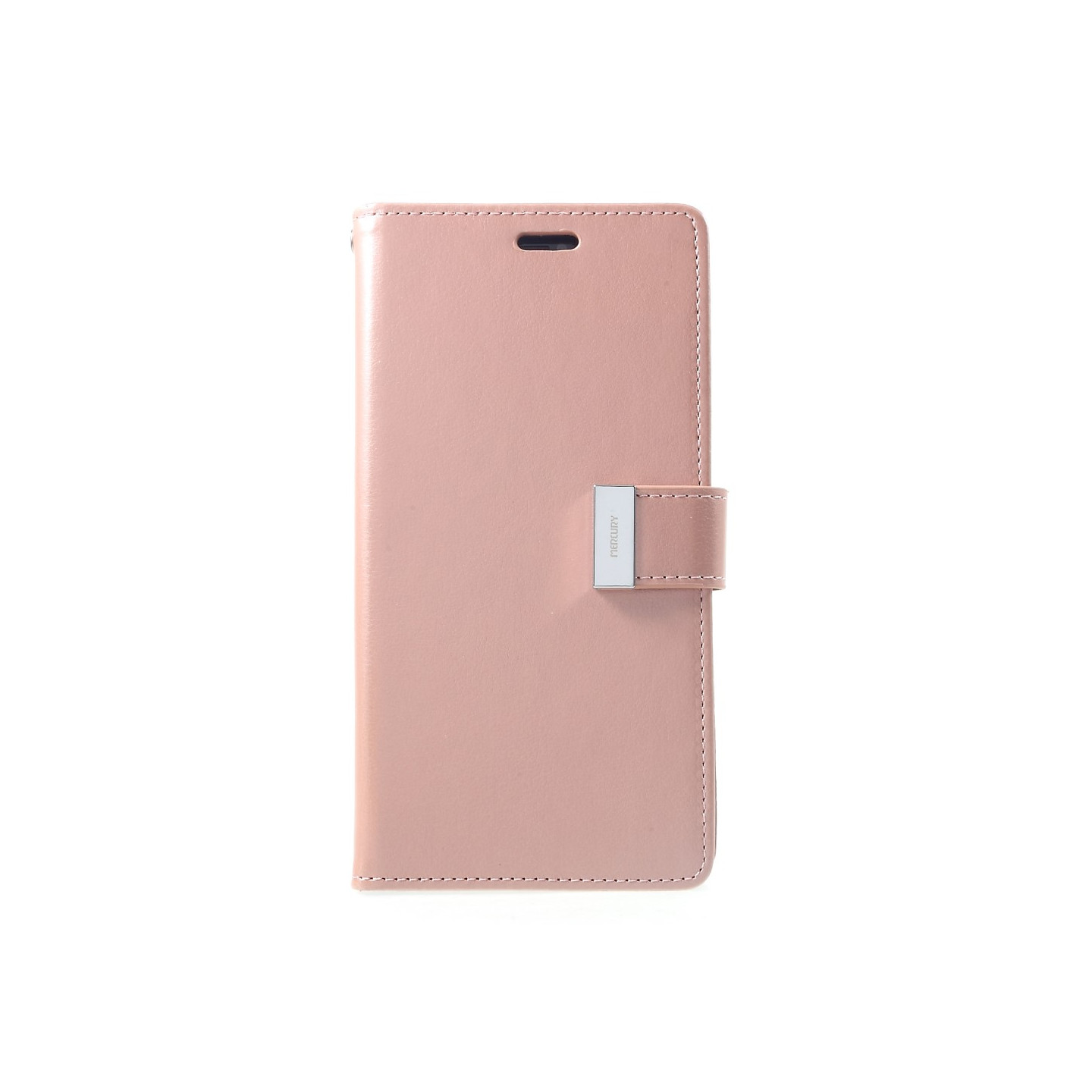 Mercury GOOSPERY Rich Diary til iPhone XS Max - RoseGold