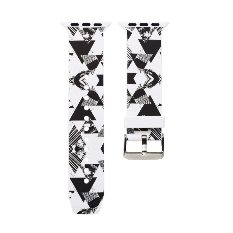 Silicone Watchband - Apple Watch 4 44mm, Series 3 / 2 / 1 42mm - Triangle