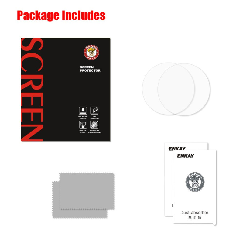 ENKAY Samsung Galaxy Watch 42mm Skærmbeskytter 2stk