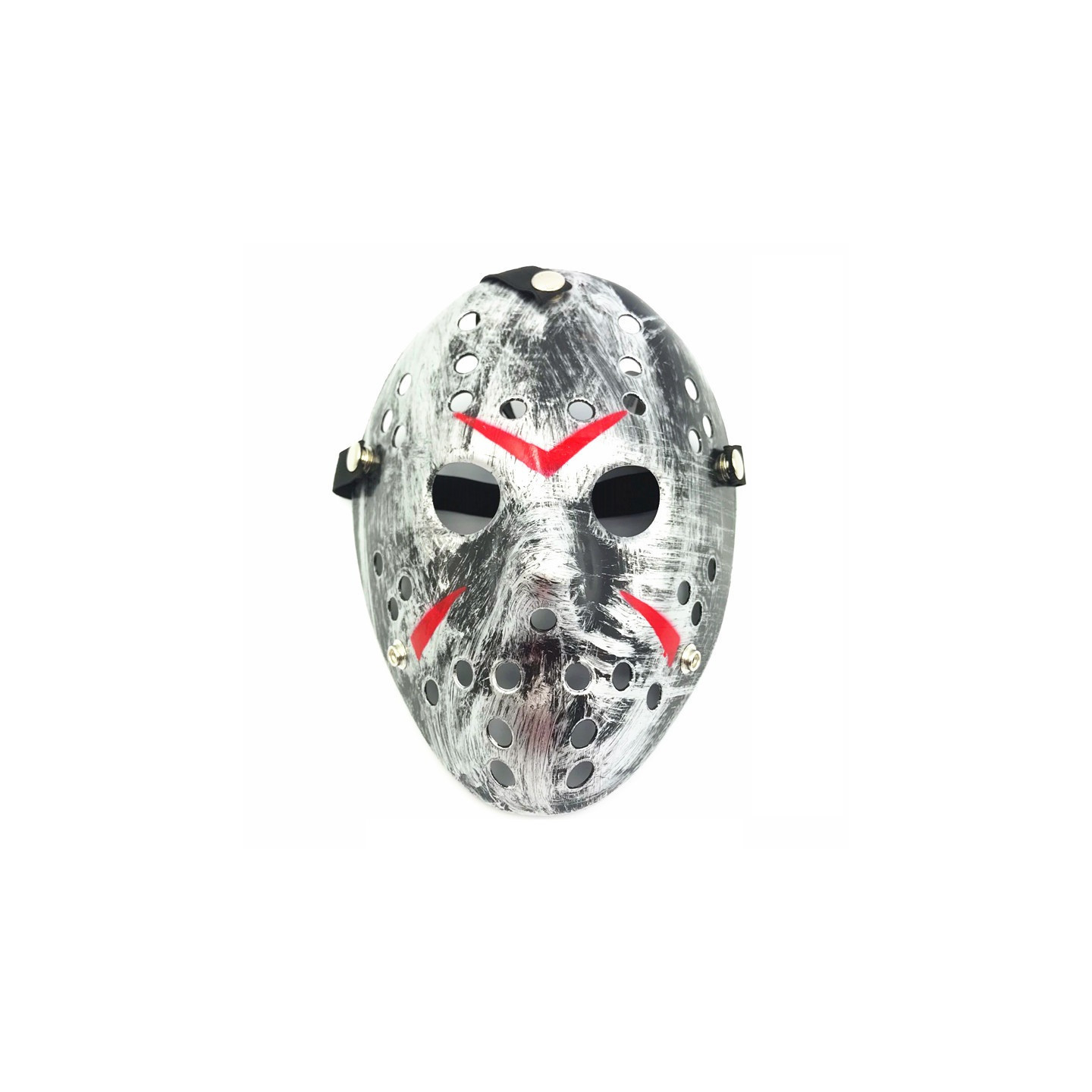 Friday The 13th Jason Mask for Halloween and party - Silver