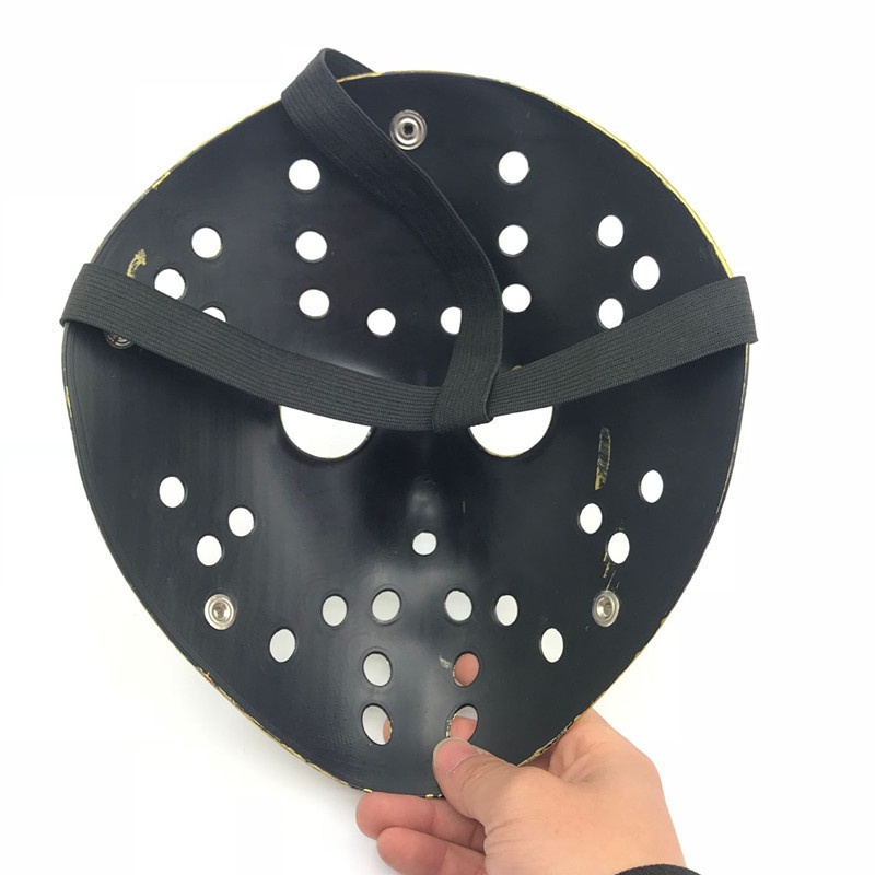 Friday The 13th Jason Mask for Halloween and party - Silver