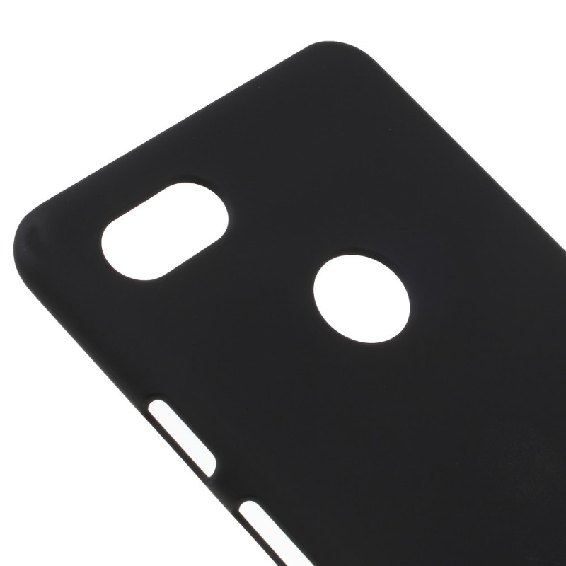 Rubberized Hard Plastic Kansi - Google Pixel 3 XL - Musta