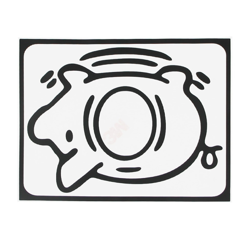 HAT PRINCE Stilig Dekal Klistremerke Macbook Air/Pro - Grå