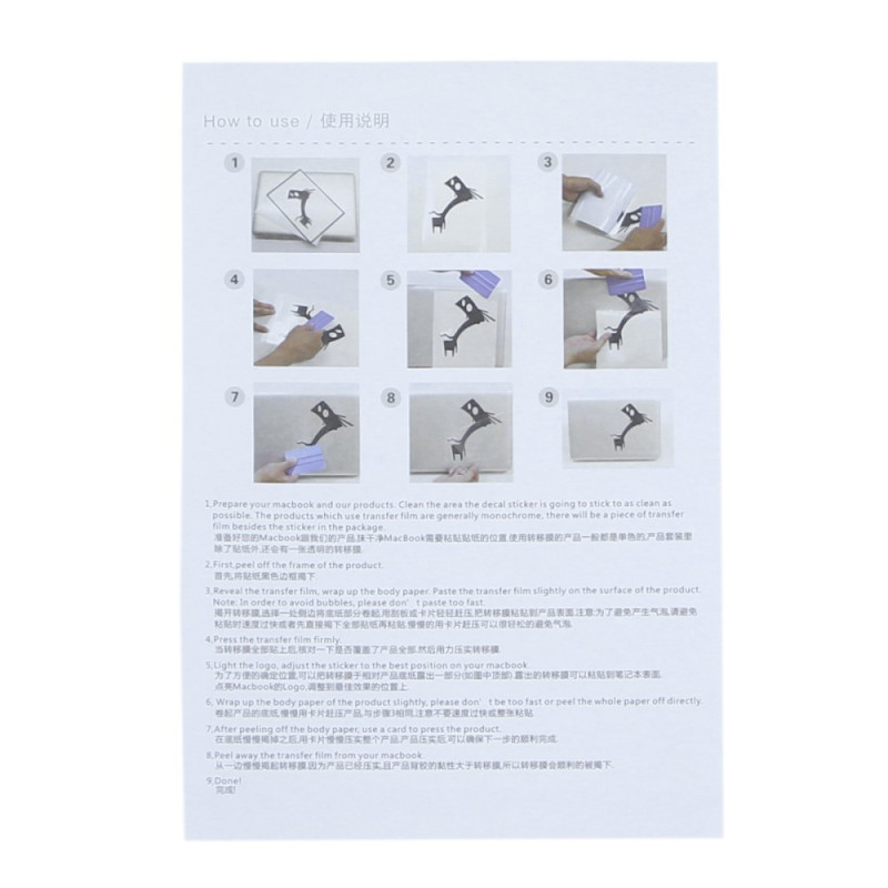 HAT PRINCE Stilig klistremerke Macbook Air/Pro - T - Rex