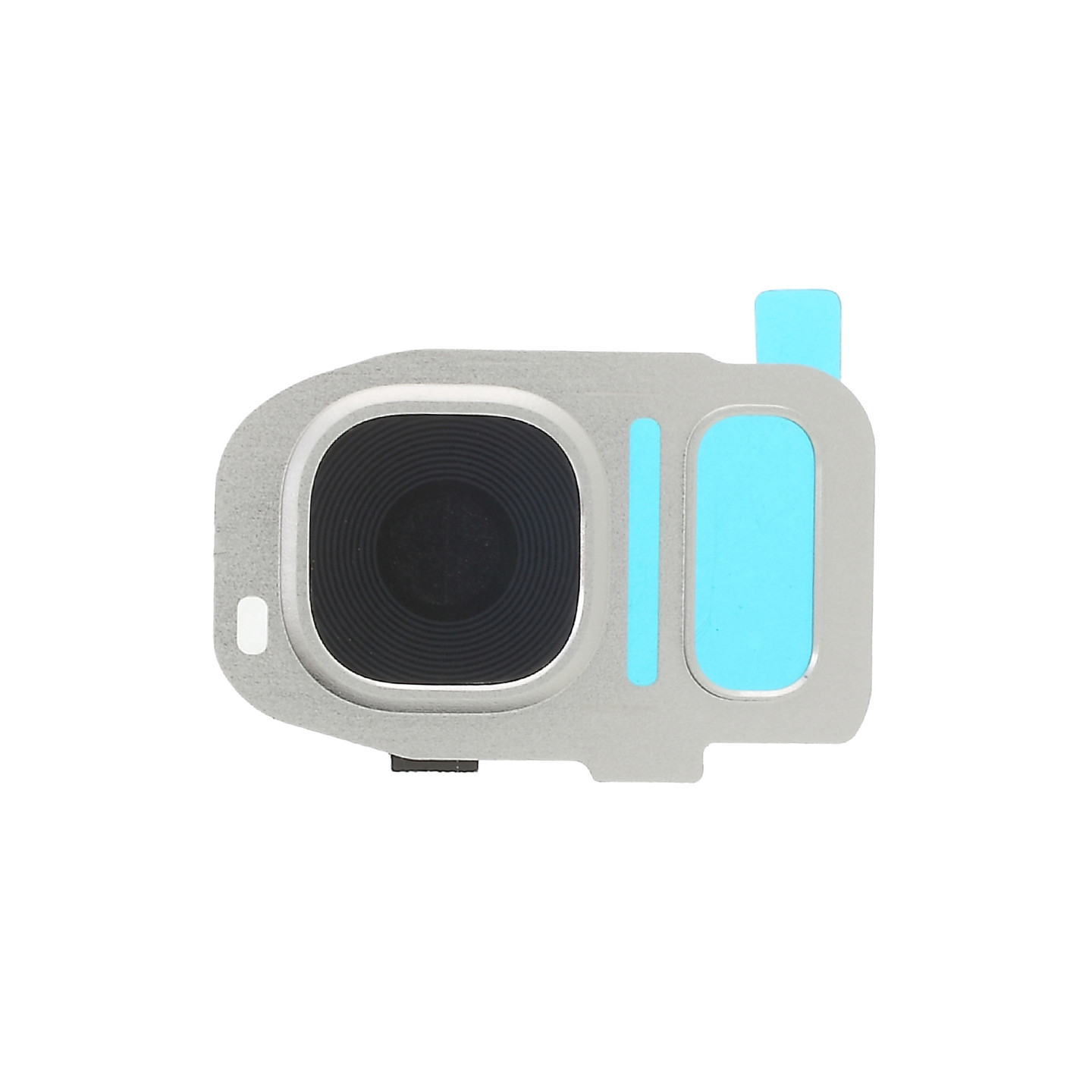 Beskyttende kameralinse til Samsung Galaxy S7 & S7 Edge - Sølv