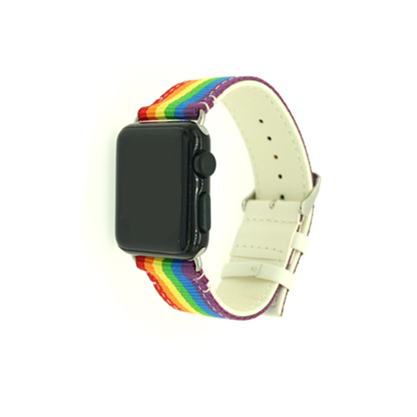 Nylonrem til Apple Watch 3/2/1 38mm - Pride