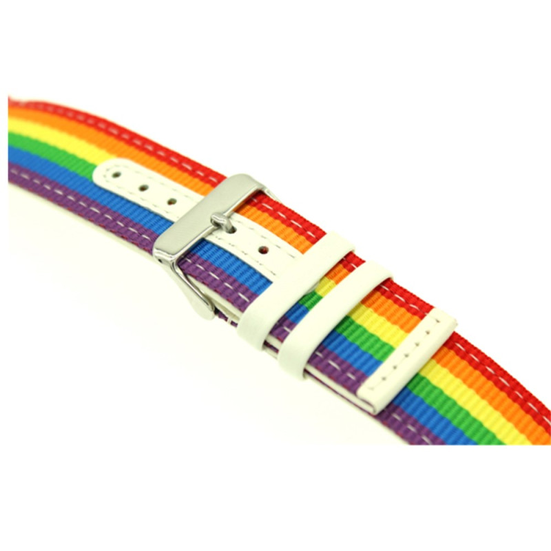 Nylon Sports Watchband - Apple Watch Series 3/2/1 38mm - Pride