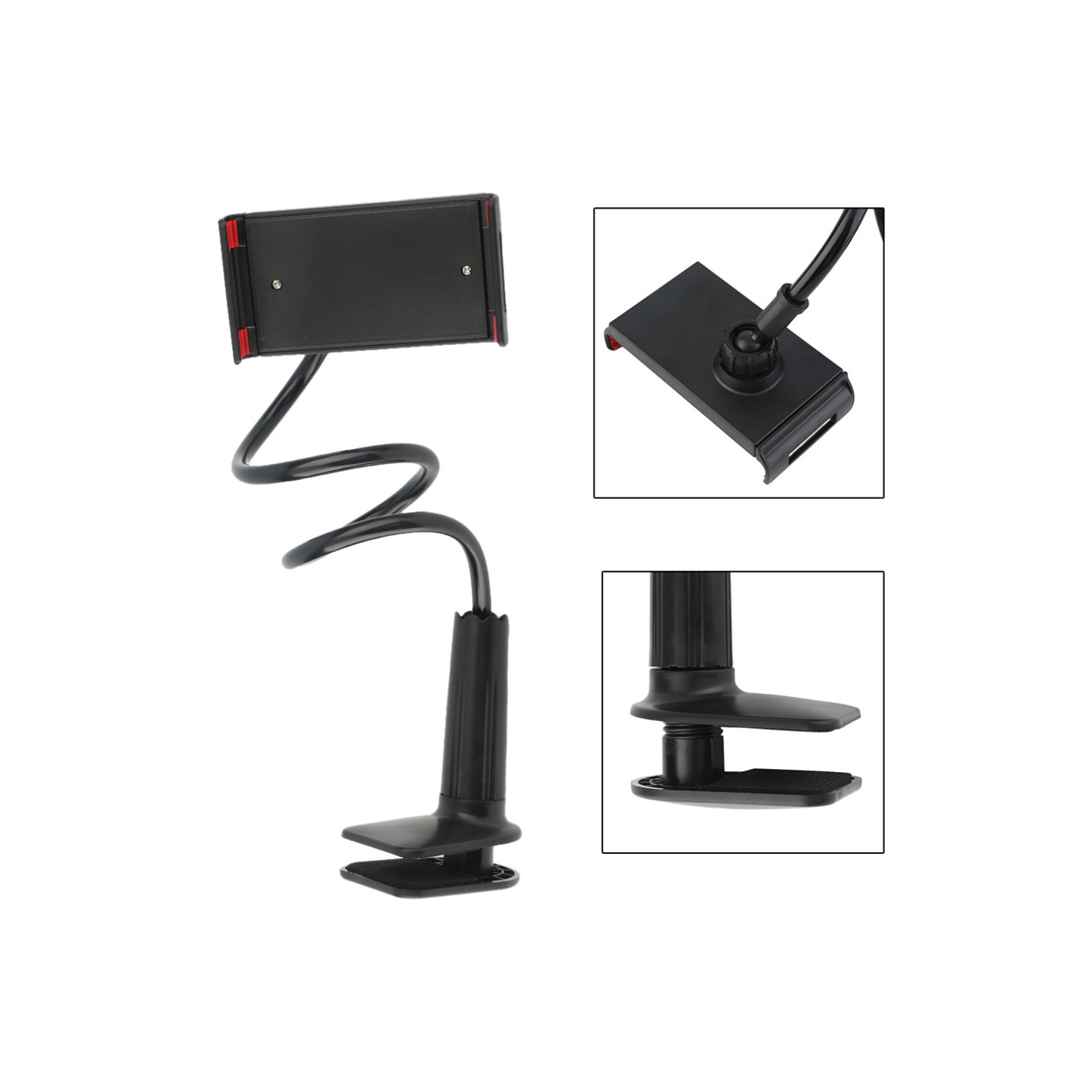 Holder til nettbrett, passer til te.x iPad og Samsung 65mm - 190mm