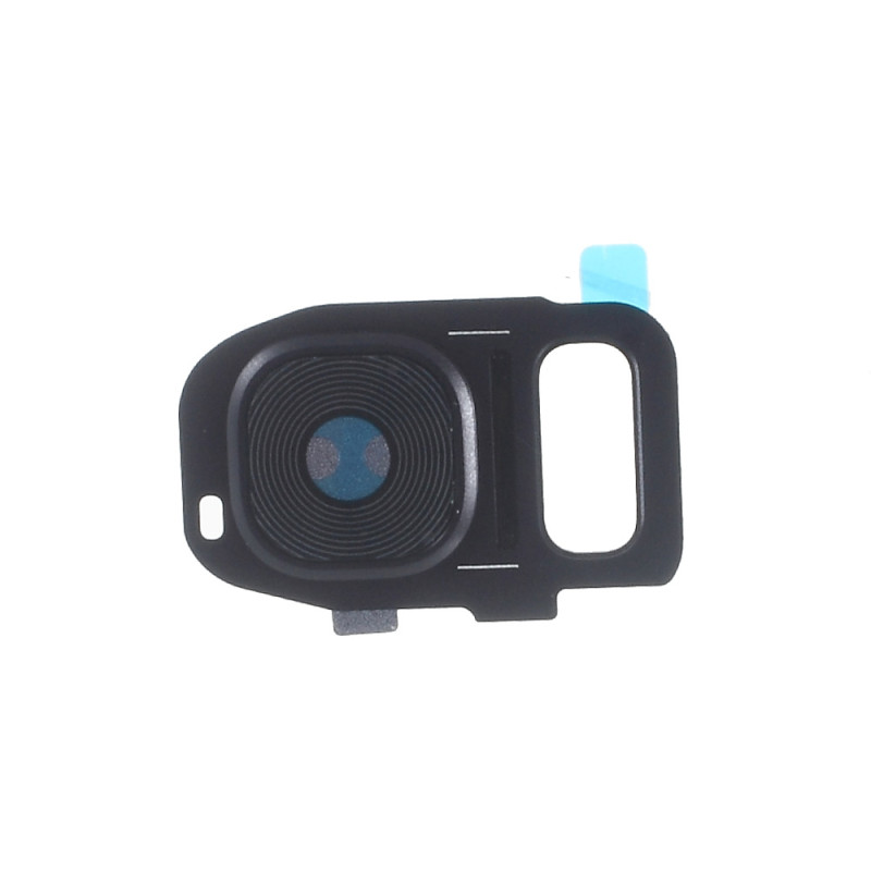 Beskyttende kameralinse til Samsung Galaxy S7 & S7 Edge - Svart