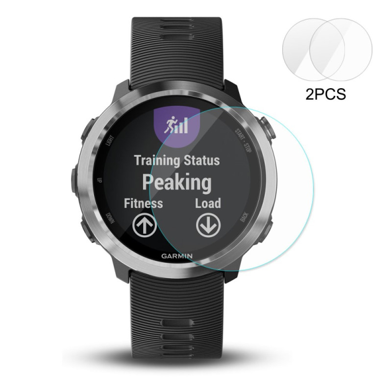 HAT PRINCE Garmin Forerunner 645 2PCS Tempered Glass Screen Protector