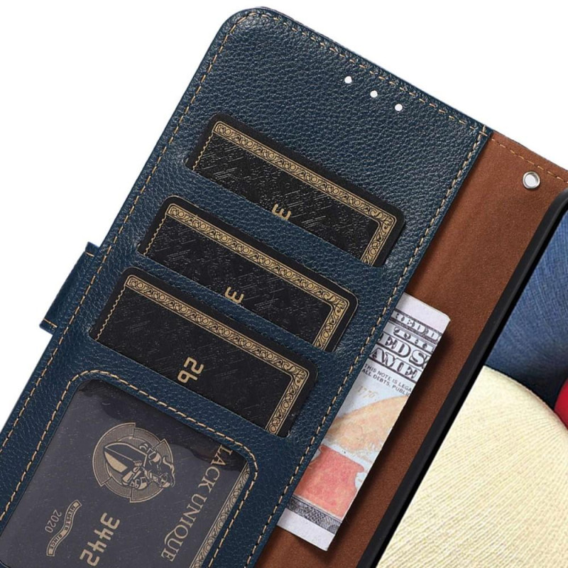 KHAZNEH Phone Cover to Xiaomi Redmi 12C - Blue/Brown