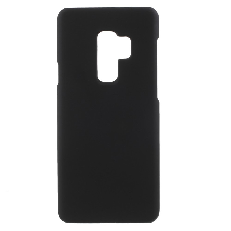 For Samsung Galaxy S9 Plus Rubberized Hard Plastic Case - Black