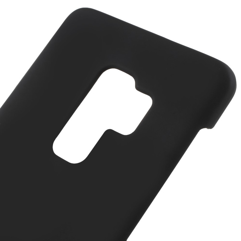 For Samsung Galaxy S9 Plus Rubberized Hard Plastic Case - Black