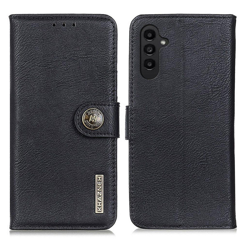 KHAZNEH For Samsung Galaxy A14 5G Wallet Stand Case - Black