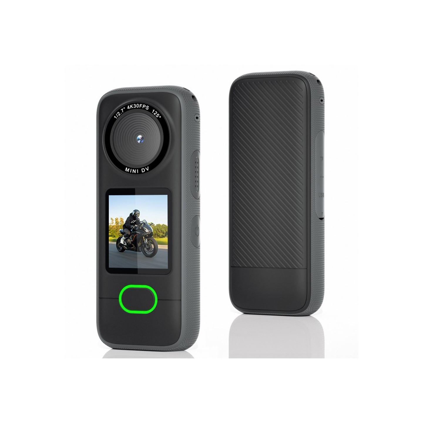 F3 1,4" berøringsskærm 4K actionkamera IPX6 vandtæt mini DV sportskamera + 32 GB kort