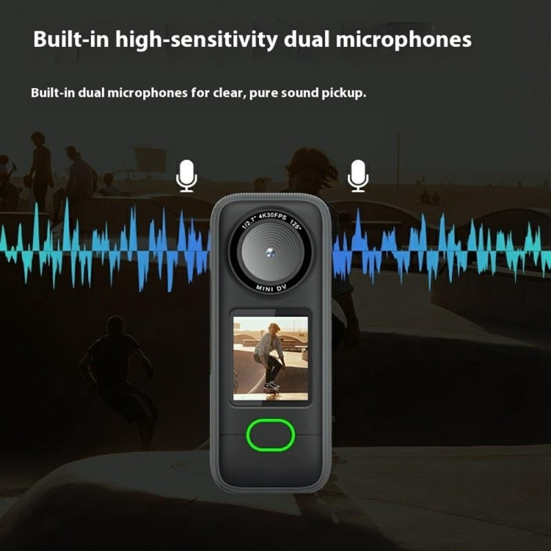F3 1.4" kosketusnäytöllä varustettu 4K-action-kamera IPX6-vedenpitävä mini-DV-urheilukamera + 32 Gt:n muistikortti