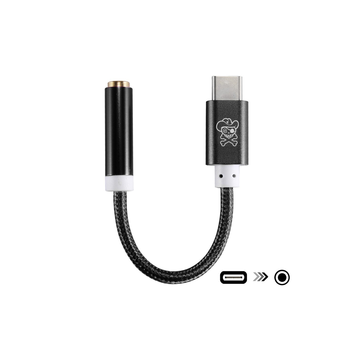 HAT PRINCE USB - C til 3,5 mm lydadapter