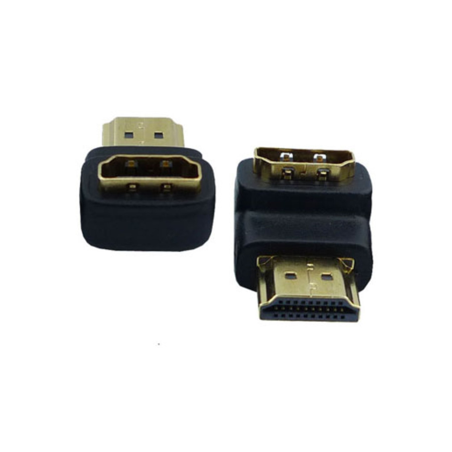 HDMI mannlig til HDMI kvinnelig adapter 180 graders svivel