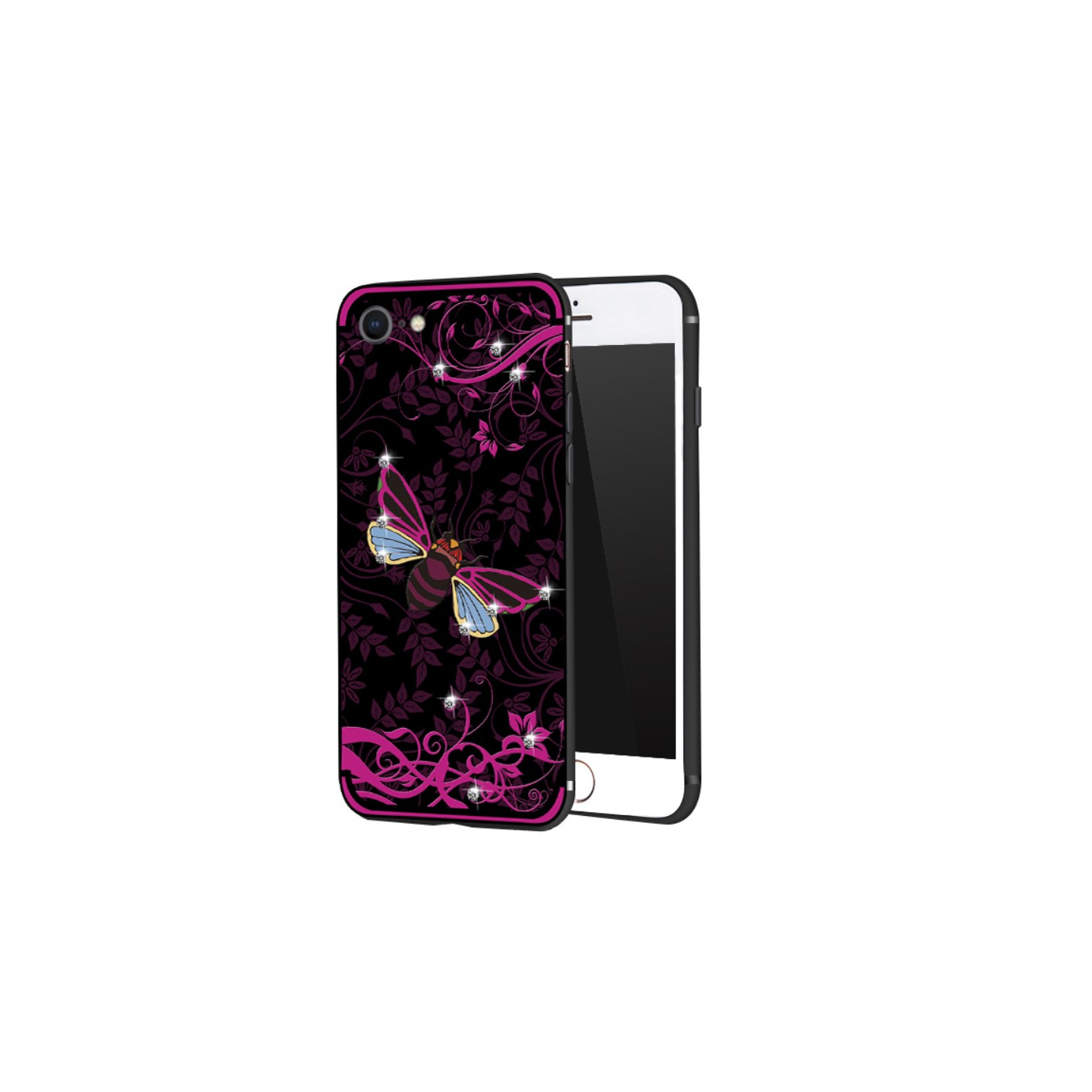NXE iPhone 8/iPhone 7/SE (2020) Cover - Rosa Bi