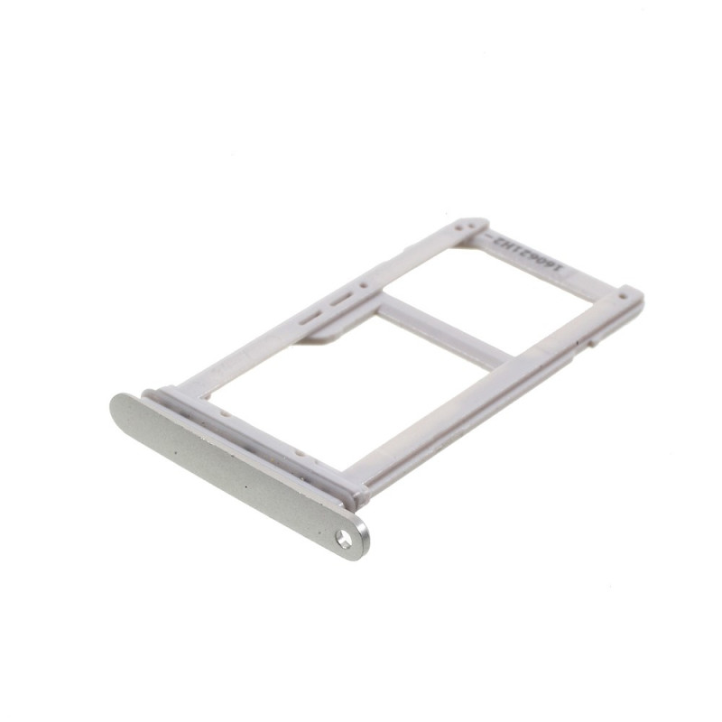 Samsung Galaxy S7 edge G935 OEM SIM/micro SD - kortholder Sølv