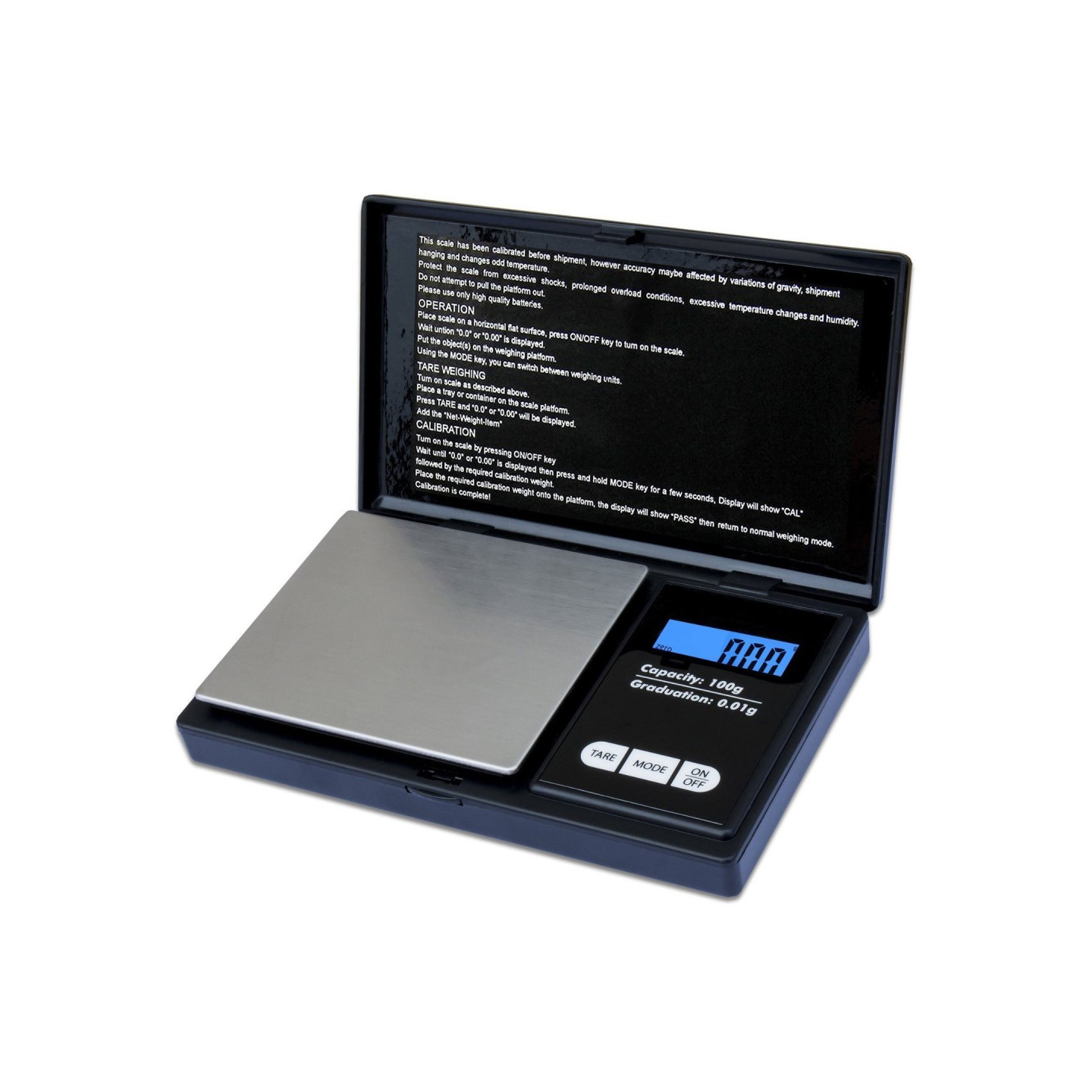 100g/0.01g LCD - näyttö Digitaalinen koruvaaka Digitaalinen milligramman asteikko