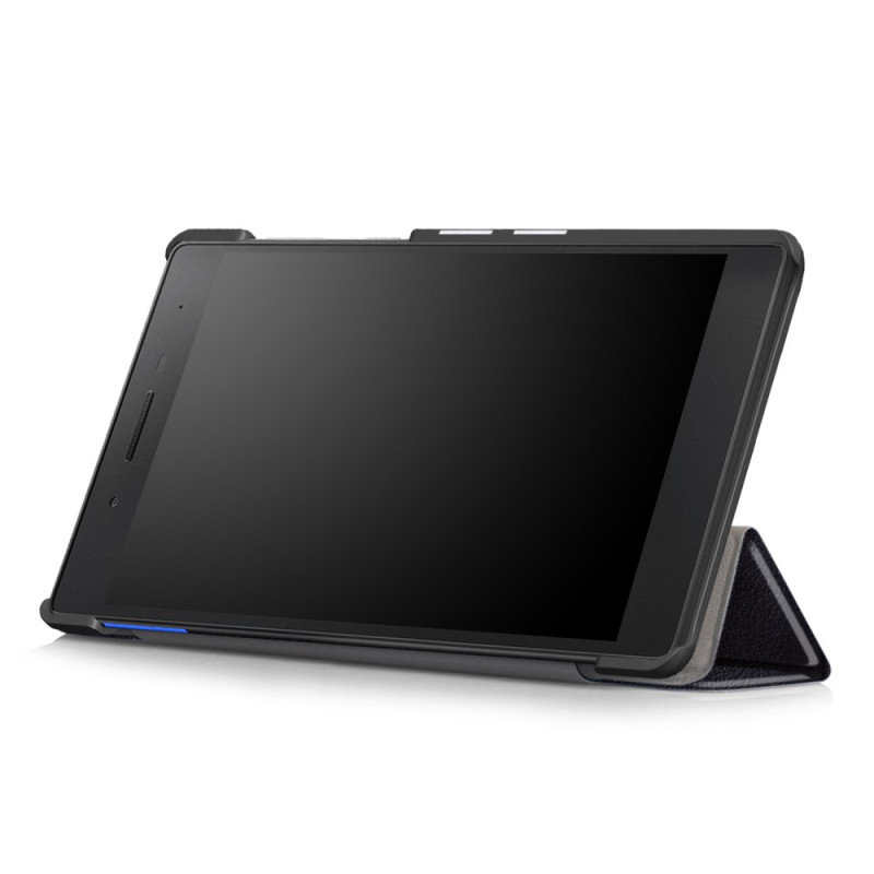 Tri - fold Stand Case for Lenovo Tab 7 Essential Wifi (NOT LTE/4G)